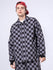 RAWRWAR Schachbrett-Snowboardjacke für Herren