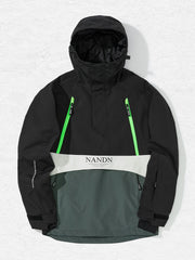 Nandn Happy Holidays Snowboard-Anorakjacke für Herren