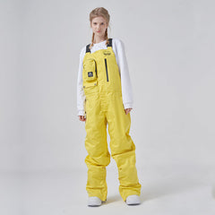 RAWRWAR Ice Storm Pocket Solid Snow Bib Pants für Damen