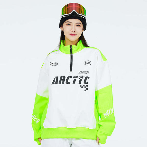 Arctic Queen Winter Snow Vanquisher Zip Damen-Skijacke