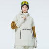 Damen Mountain Challenger Half-Zip Anorak-Schneejacke