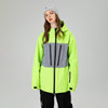 Searipe Independent Colorblock Windbreaker-Schneejacke für Damen