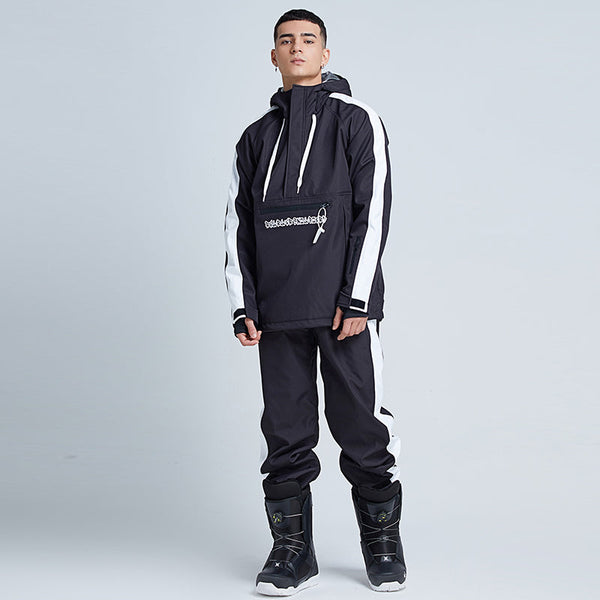 RAWRWAR Unisex-Snowboardjacken- und Hosen-Set für Herren und junge Mode