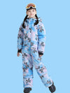 Unisex Phibee Einteiler Stylischer Skianzug Winter Jumpsuit Schneeanzug für Jungen & Mädchen