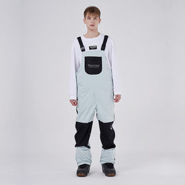RAWRWAR Mountain Discover Colorblock Ski-Latzhose für Herren