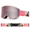 Nandn Unisex Snowboard-Schutzbrille mit austauschbaren Gläsern