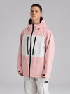 Searipe Independent Colorblock Windbreaker-Schneejacke für Herren
