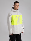 Searipe Independent Colorblock Windbreaker-Schneejacke für Herren