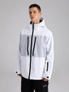 Searipe Independent Colorblock Windbreaker-Schneejacke für Herren