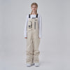 RAWRWAR Ice Storm Pocket Solid Snow Bib Pants für Damen