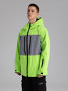 Searipe Independent Colorblock Windbreaker-Schneejacke für Herren