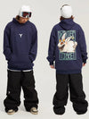 Herren Freestyle Terrain Park Baggy Snow Hoodies