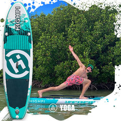 California Breeze 10'6'' aufblasbares Stand-Up-Paddle-Board mit allem Zubehör