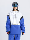 Cosone Powdreamer Colorblock Anorak-Schneejacke für Damen