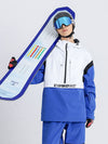 Cosone Powdreamer Colorblock Anorak-Schneejacke für Herren
