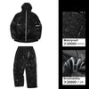 Mountain Beast Damen-Schneeanzug-Sets aus schwarzem Graphen-Material (3 Lagen)