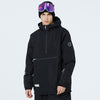 WinterPeak SnowGuard Anorakjacke für Damen mit halbem Reißverschluss